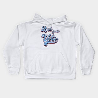 Rock Your Vote - 2024 Elections Kids Hoodie